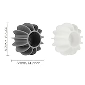 cheap Bathroom Gadgets-5pcs Silicone Laundry Ball, Reusable Clothes Hair Removal Cleaning Tool, Pet Hair Remover Washing Machine Dog Cat Hair Cleaning Gadgets