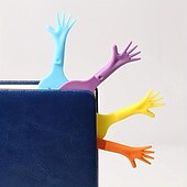Недорогие Подставки для книг &amp; Закладки-4шт Закладки и клипы Портативные Эргономический дизайн Украшение Бумага для Для школы Офис студент 2.75*0.7*15 cm