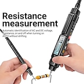 cheap Digital Multimeters &amp; Oscilloscopes-A3005 Digital Multimeter Pen Type 4000 Counts Professional Meter Non-Contact Auto AC/DC Voltage Ohm Diode Tester For Tool