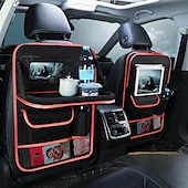 voordelige Auto-organizers-auto-accessoires universele autostoelen organizer met dienblad tablethouder multi-pocket opslag auto-interieur opbergen opruimen