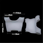 cheap Insoles &amp; Inserts-1Pair Orthopedic Silicone Heel Correctors for Flat Feet, Knock Knees, and Arch Support