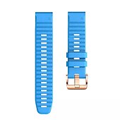 baratos Relógios Garmin-Pulseiras de Relógio para Garmin Fenix 7S Pro 6S 5S Plus Epix Pro 42mm Approach S70 42mm Instinct 2S Descent Mk2S D2 Delta S 20mm Silicone Substituição Alça 20mm Respirável Mulheres Homens Pulseira