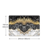 economico Tappeti corridoio-Rettangolare 3/5&quot; (1,5 cm) coperte di zona A macchina Poliestere Antisdrucciolevole Geometrica 3D