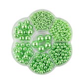 halpa helmien valmistussarja-1150kpl mustia helmihelmiä korujen tekemiseen muoviset helmihelmet löysät pyöreät tekohelmihelmet, joissa on reikiä askarteluun korvakoru choker kaulakoru rannekorun valmistus 3/4/5/6/8/10/12mm