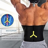 olcso Testmasszírozó-férfi karcsúsító alakformáló férfi derék edző cincher fűző férfi testmodellező öv haskontroll formáló pánt fitnesz formázóruha