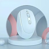 economico Mouse-mouse wireless ricaricabile dual-mode 2.4g mouse da ufficio/da gioco 1600 dpi 4 pulsanti mouse mobile mouse ottici con ricevitore usb per computer desktop notebook