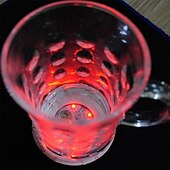 cheap Novelties-1/2/5pcs LED Coaster Flashing Creative Luminous Bottle LED Light Cup Sticker Mat Bar Club Party Supply Coaster Decor