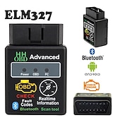 preiswerte OBD-Mode v02h2-1 v2.1 BT 2.0 Schnittstelle obdii Autodiagnosescanner Codeleser-Tool für Android