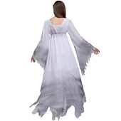 tanie Zombi-Zambi Widmowa panna młoda Kostium Cosplay Kostium imprezowy Bal maskowy Stroje Damskie Dla dorosłych Spektakl Impreza Halloween Bal maskowy Łatwy kostium karnawałowy