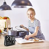 billige Kjøkkenapparater-digitalt kjøkken timer led display matlaging timer kjøkken gadgets kjøkken ting kjøkken tilbehør hjem kjøkken elementer
