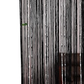 voordelige Macrame &amp; String Curtains-string gordijn deuropening gordijn kwasten kralen curatin, boho macramé schuifdeur gordijn bruiloft wandtapijt decoratie, scheidingswand voor pergola buitenterras