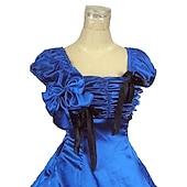 cheap Dresses-Rococo Victorian 18th Century Dress Party Costume Masquerade Maria Antonietta Plus Size Ball Gown Fancy Dress Women&#039;s Girls&#039; Carnival Masquerade Carnival Performance Party / Evening Adults&#039; Dress