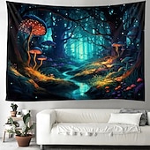 Χαμηλού Κόστους Trippy Tapestries-trippy μανιτάρι ψυχεδελική κρεμαστή ταπετσαρία τοίχου τέχνη μεγάλη ταπετσαρία τοιχογραφία διακόσμηση φωτογραφία σκηνικό κουβέρτα κουρτίνα σπίτι υπνοδωμάτιο διακόσμηση σαλονιού