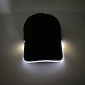 voordelige Noviteiten-led lichtgevende hoed lichtgevende baseballpet outdoor zonneklep zonnebrandcrème pet lichtgevende pet