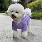 billiga Kylväst och skjorta-Hund Katt T-shirt Ledig / Sportig Euramerikansk Varm Andningsfunktion Tvättbar Bekväm Sport och friluftsliv Utomhus Utomhussport Helgen Hundkläder for Hes Dalmatiner Border Collie Japanske Spitzer