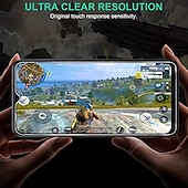 Недорогие Защитные пленки для Samsung-2 штs Защитная пленка Назначение Samsung Galaxy A54 A34 A14 A73 A53 A33 A23 A13 A72 A52 A42 A32 A22 A12 A02 A71 A51 A41 A31 A21 A11 A01 Закаленное стекло Уровень защиты 9H