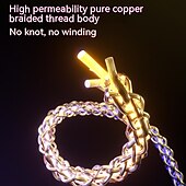 olcso Mobiltelefon-kábelek-1 csomag USB C kábel Villámkábel 100 W 3,3 láb USB A - USB C USB A a Lightninghez USB A - micro B 6 A Gyorstöltés Tartós 360° forgás Kompatibilitás Macbook iPad Samsung Mobiltelefon tartozék