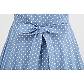olcso Ruhák-Retró 1950-es Rockabilly A-Line ruha Swing ruha Pánt Pöttyös Női Álarcos mulatság Alkalmi / Napi Lánybúcsú Felnőttek Ruha Hazatérő ruhák Tavaszi nyár