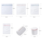 economico Gadget bagno-sacchetti per biancheria in rete per delicati con cerniera, borsa per biancheria intima, borsa da viaggio per organizzare, borsa per la pulizia degli indumenti per bucato, camicetta, calzetteria, calze, biancheria intima, reggiseno, lingerie