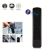 economico Videocamere di sorveglianza domestica per interni-mini body camera hd 1080p mini wifi micro telecamera con visione notturna audio videoregistratore wireless rilevamento videocamera supporto nascosto non incluso tf card
