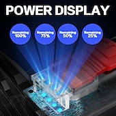 abordables Lampes de poche-Lampe de poche à 9 led torche super forte avec lanterne de poche rechargeable usb portable étanche