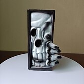 Недорогие Хэллоуинские висячие и настольные украшения-Хэллоуин книжная полка маска ужасов монстр украшение из смолы статуя монстра украшения