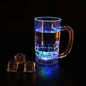 economico Luci decorative-oktoberfest boccale di birra led flash magia cambia colore drago tazza acqua attivato light-up birra caffè regalo di capodanno chritstmas