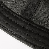 levne Pánské klobouky-Unisex Docker Cap Klobouky bez okraje Černá Fialová Bavlna Vyprané Cestování Plážový styl Venkovní Dovolená Bez vzoru Nastavitelná Módní