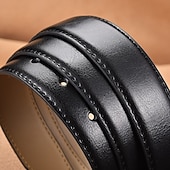 economico Cinture da uomo-Per uomo Fasce Cintura Cintura da uomo Pelle PU Lega Moderno Contemporaneo Colore Solido / Tinta Unita Blu Nero Vacanza Abbigliamento quotidiano Casual Quotidiano Weekend Cintura Vita