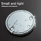 cheap Decorative Lights-Smart Luminous Water Coaster LED Car Cup Holder Lights 7 Colors Changing USB Charging Mat Waterproof Cup Pad Interior Atmosphere Lamp Decoration Light for Oktoberfest Car Accessories 1pc