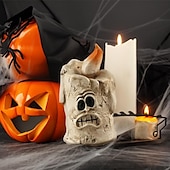 billiga Halloweenhängande och bordsdekorationer-halloween spöke pumpa prydnad mikro landskap prydnad skrivbordet harts liten prydnad