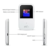 お買い得  ワイヤレスルーター-150mbps ポータブルミニ 4g lte wifi ルーターモバイルホットスポットモデムブロードバンド