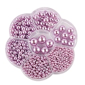 halpa helmien valmistussarja-1150kpl mustia helmihelmiä korujen tekemiseen muoviset helmihelmet löysät pyöreät tekohelmihelmet, joissa on reikiä askarteluun korvakoru choker kaulakoru rannekorun valmistus 3/4/5/6/8/10/12mm