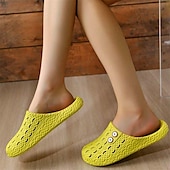 preiswerte Damenslipper &amp; Flip-Flops-bequeme Schlupfschuhe mit verstellbarem Knopfdesign – leicht, atmungsaktiv und stylisch, ideal für zu Hause, drinnen und in der Freizeit