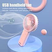 Недорогие Вентиляторы-Складной ручной мини-вентилятор – 3 скорости USB перезаряжаемый персональный вентилятор для путешествий офиса домашнего использования
