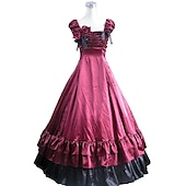 cheap Dresses-Rococo Victorian 18th Century Dress Party Costume Masquerade Maria Antonietta Plus Size Ball Gown Fancy Dress Women&#039;s Girls&#039; Carnival Masquerade Carnival Performance Party / Evening Adults&#039; Dress