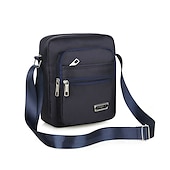 voordelige Herentassen-lichtgewicht waterdichte nylon crossbodytas voor woon-werkverkeer, reizen en school - duurzaam meerlaags slijtvast ontwerp, terug naar school