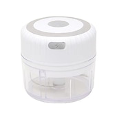 halpa Keittiökoneet-250 ml mini sähköinen valkosipulin silppuri inkiväärimurskain kone chilivihannesmurskain keittiötyökalu tukeva kestävä usb-lataus