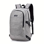 お買い得  整理と収納-1pc 大容量ラップトップ収納バックパック通学屋外キャンプ旅行盗難防止防水スポーツバッグ usb 充電ポート父の日ギフト誕生日ギフト