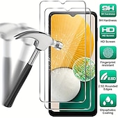 Недорогие Защитные пленки для Samsung-2 штs Защитная пленка Назначение Samsung Galaxy A54 A34 A14 A73 A53 A33 A23 A13 A72 A52 A42 A32 A22 A12 A02 A71 A51 A41 A31 A21 A11 A01 Закаленное стекло Уровень защиты 9H