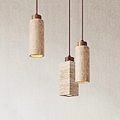 economico Luci a sospensione-6.5 cm Design unico Design a isola Luci Pendenti Pietra Finiture verniciate Moderno Stile nordico 110-120V 220-240V
