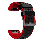 זול רצועות שעונים של Garmin-צפו בנד ל גרמין Fenix 7 7X 6 6X Pro Epix Pro 47mm 51mm Instinct 2X Approach S70 47mm S62 S60 Forerunner 955 945 Epix Marq Descent Quatix 22mm 26mm סיליקוןריצה תַחֲלִיף רצועה 22mm 26mm