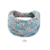 ieftine Accesorii Stilizare Păr-1 bucată bohend boho bandă largă yoga elastică bandă mare bandă pentru cap sport atletic plajă accesorii pentru păr pentru femei și fete