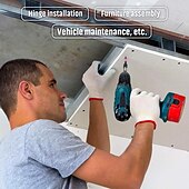 halpa Työkalut-magneettirengas ristikkäinen ristipää ruuvimeisselin kärjen pidike 6,35 mm 1/4 universaali metalliseos korroosionesto vahva magnetointi sähkökäyttöinen käsityökalu