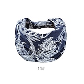 ieftine Accesorii Stilizare Păr-1 bucată bohend boho bandă largă yoga elastică bandă mare bandă pentru cap sport atletic plajă accesorii pentru păr pentru femei și fete
