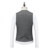 levne oblečení-Retro Řvoucí 20s 20. léta 20. století Třídílný oblek Kostýmové kalhoty Velký Gatsby Gentleman Gangster Maškarní kostým Pánské Plesová maškaráda Svatební Svatební host Večírek Dospělé Kabát Kalhoty