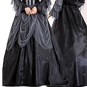 levne Dámské Kostýmy-Upír Cosplay kostým Kostým na Večírek Maškarní Dospělé Dámské Úbory Výkon Párty předvečer Všech svatých Plesová maškaráda Mardi Gras Jednoduchý karnevalový kostým