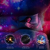 halpa star galaxy projektorin valot-12-in-1 tähtitaivas galaksiprojektori led-yövalo, planetaarion avaruustähtilamppu lapsille lahjoja, makuuhuoneen ja pelihuoneen sisustus