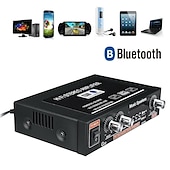 お買い得  車用Bluetoothキット/ハンズフリー-ビッグプロモーション 800 ワットカーホーム 220v/110v 12v bluetooth 4.0 高性能 2 チャンネル tf/u ディスク/リモコン/パワーアンプ fm ラジオオートパワーアンプ
