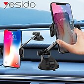 billiga Hållare till bilen-Telefonhållare för instrumentbräda telefonfäste för bilvindruta Spänne typ Justerbar Kan tas bort Telefonhållare för Bilar Instrumentbräda Kompatibel med Alla mobiltelefoner Mobiltelefonstillbehör